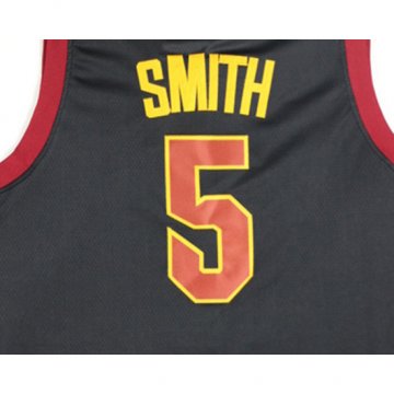 Camiseta J.R. Smith #5 Cleveland Cavaliers Statement 2017-18 Negro