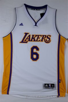 Camiseta Clarkson #6 Los Angeles Lakers Blanco