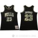 Camiseta Michael Jordan #23 Chicago Bulls Camuflaje Negro