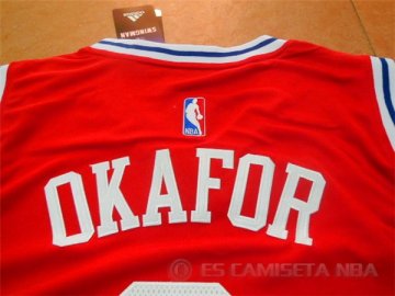 Camiseta Okafor #8 Philadelphia 76ers Rojo