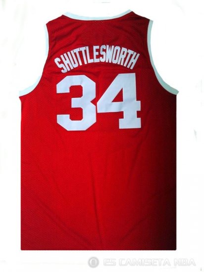 Camiseta Pelicula #34 Shuttlesworth Rojo - Haga un click en la imagen para cerrar