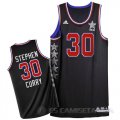 Camiseta Stephen #30 All Star 2015 Negro