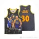 Camiseta Stephen Curry #30 Golden State Warriors Mitchell & Ness MVP Negro
