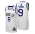 Camiseta Rubio #9 Timberwolves ABA Blanco