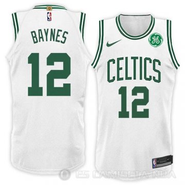 Camiseta Aron Baynes #12 Boston Celtics Association 2018 Blanco