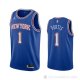 Camiseta Bobby Portis #1 New York Knicks Statement 2020-21 Azul