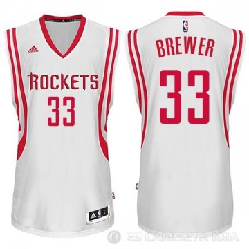 Camiseta Brewer #33 Houston Rockets Blanco