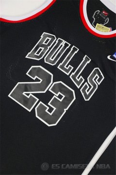 Camiseta Jordan #23 Chicago Bulls Negro