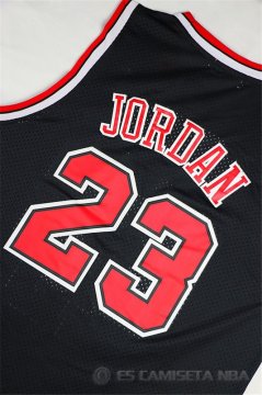 Camiseta Retro Jordan 97-98 #23 Chicago Bulls Negro