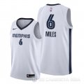 Camiseta C.J. Miles #6 Memphis Grizzlies Association Blanco