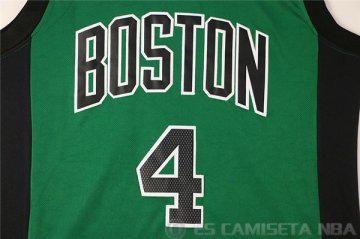 Camiseta Thomas #4 Boston Celtics Borde DE Color Verde Oscuro