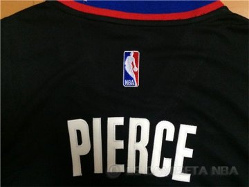 Camiseta Pierce #34 Los Angeles Clippers Negro