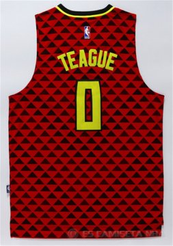 Camiseta Teague #0 Atlanta Hawks Rojo