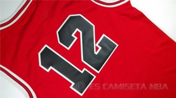 Camiseta Jordan #12 Chicago Bulls Rojo