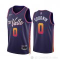 Camiseta Jordan Goodwin #0 Phoenix Suns Ciudad 2023-24 Violeta