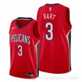 Camiseta Josh Hart #3 New Orleans Pelicans Statement Rojo