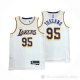 Camiseta Juan Toscano-Anderson #95 Los Angeles Lakers Association 2021-22 Blanco