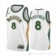 Camiseta Kristaps Porzingis #8 Bosto Celtics Ciudad 2023-24 Blanco