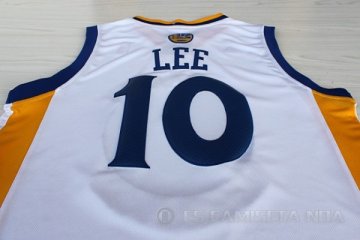 Camiseta Lee #10 Golden State Warriors Blanco