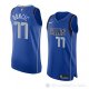 Camiseta Luka Doncic #77 Dallas Mavericks Icon Autentico Azul