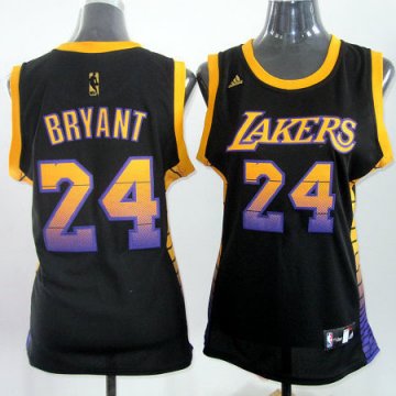 Camiseta Bryant Mod.4 #24 Los Angeles Lakers Mujer Negro