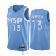 Camiseta Shabazz Napier #13 Minnesota Timberwolves Ciudad Edition Azul
