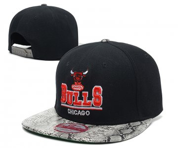 Sombrero Chicago Bulls Negro Azul Claro 2016