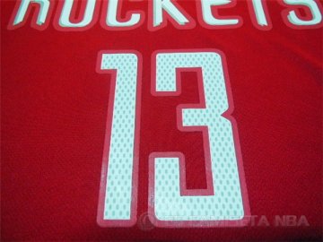 Camiseta Harden #13 Houston Rockets Mujer Rojo