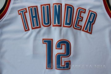Camiseta Adams #12 Oklahoma City Thunder Blanco