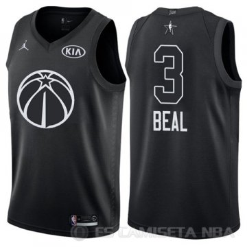 Camiseta Bradley Beal #3 All Star 2018 Wizards Negro