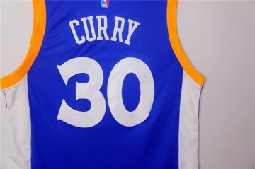 Camiseta Golden State Warriors Curry #30 Azul 2017