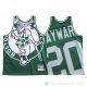 Camiseta Gordon Hayward #20 Boston Celtics Mitchell & Ness Big Face Verde