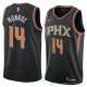 Camiseta Greg Monroe #14 Phoenix Suns Statement 2018 Negro