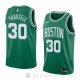 Camiseta Guerschon Yabusele #30 Boston Celtics Icon 2018 Verde
