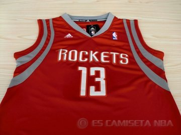 Camiseta Harden #13 Houston Rockets Rojo