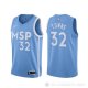 Camiseta Karl-Anthony Towns #32 Minnesota Timberwolves Ciudad 2019-20 Azul