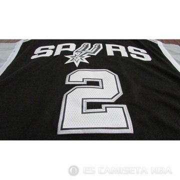 Camiseta Kawhi Leonard #2 San Antonio Spurs 2017-18 Negro