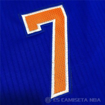Camiseta Knicks #7 Anthony Azul