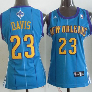 Camiseta Davis #23 New Orleans Hornets Mujer Azul