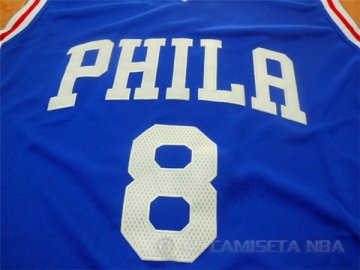Camiseta Okafor #8 Philadelphia 76ers Azul