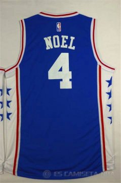 Camiseta Phila Noel #4 Philadelphia 76ers Azul