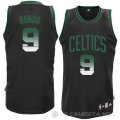 Camiseta Rondo #9 Boston Celtics Ambiente Negro