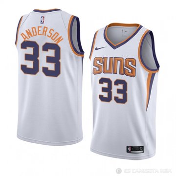 Camiseta Ryan Anderson #33 Phoenix Suns Association 2018 Blanco2
