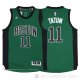 Camiseta Tatum #11 Boston Celtics Negro Verde