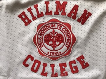 Camiseta Wayne #9 Pelicula Hillman College Blanco