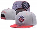 Sombrero Toronto Raptors Gris Rojo1