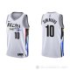 Camiseta Ben Simmons #10 Brooklyn Nets Ciudad 2022-23 Blanco