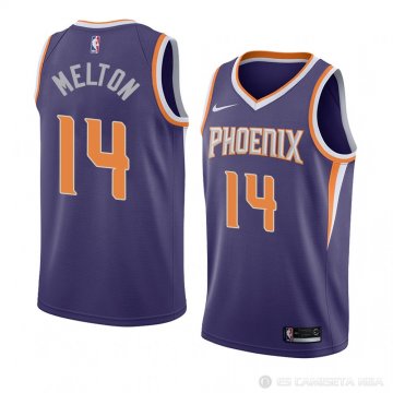 Camiseta De\'anthony Melton #14 Phoenix Suns Icon 2018 Violeta2