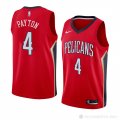 Camiseta Elfrid Payton #4 New Orleans Pelicans Statement 2018 Rojo