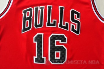 Camiseta Gasol #16 Chicago Bulls Rojo